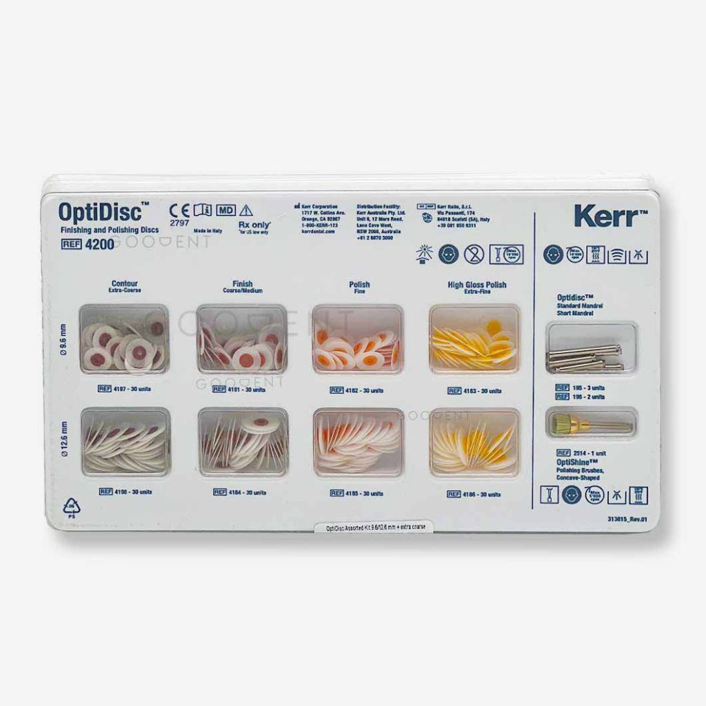 کیت اپتی دیسک پرداخت کامپوزیت کر Kerr