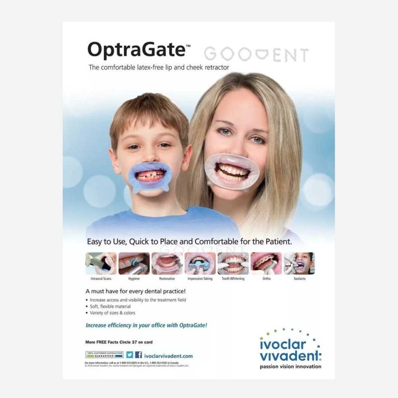 دهان باز کن اپتراگیت ایوکلار ivoclar Vivadent optragate: